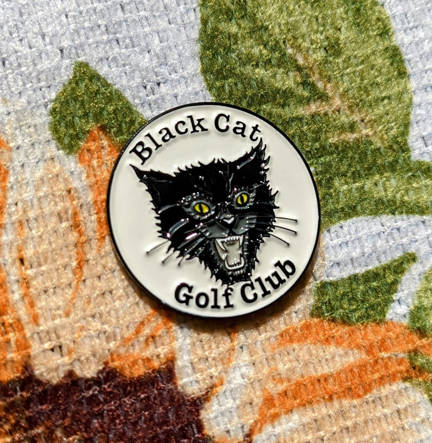 Black Cat Ball Marker